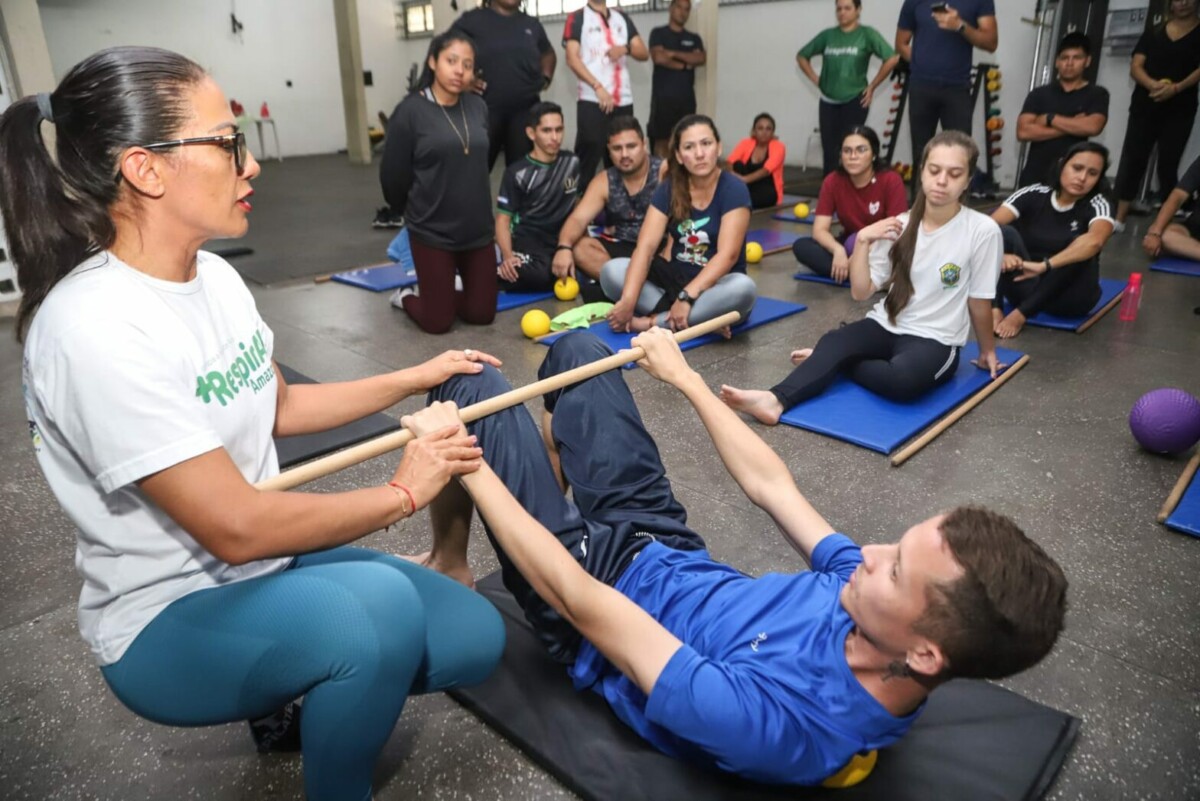 RespirAR capacita 50 profissionais em pilates solo e mobilidade articular