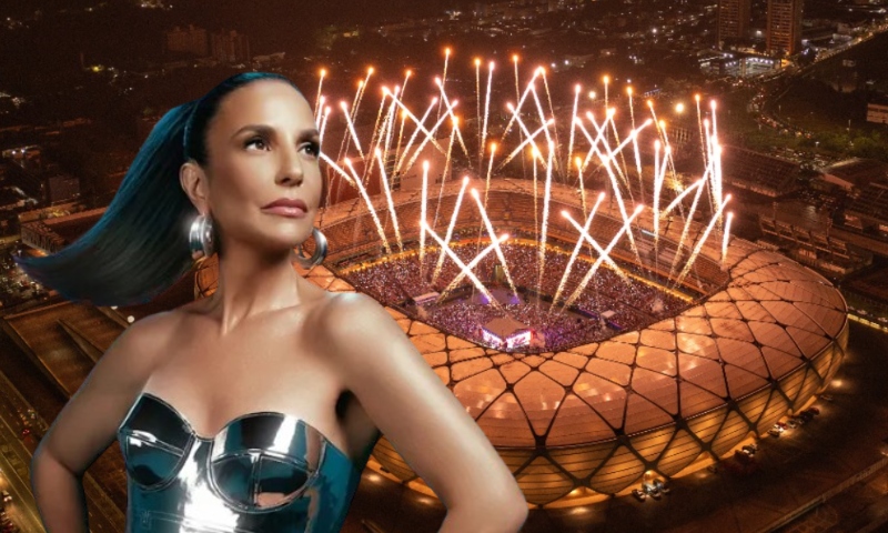 Começam as vendas para show de Ivete Sangalo em Manaus e ingressos variam de R$50 a R$2655