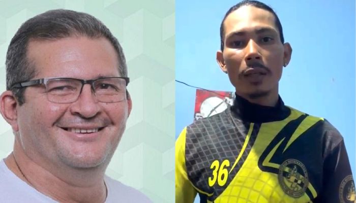 Treta: com d3mônio no couro, prefeito de Codajás agr1de mototaxista após ser cobrado por asfalto; veja vídeo