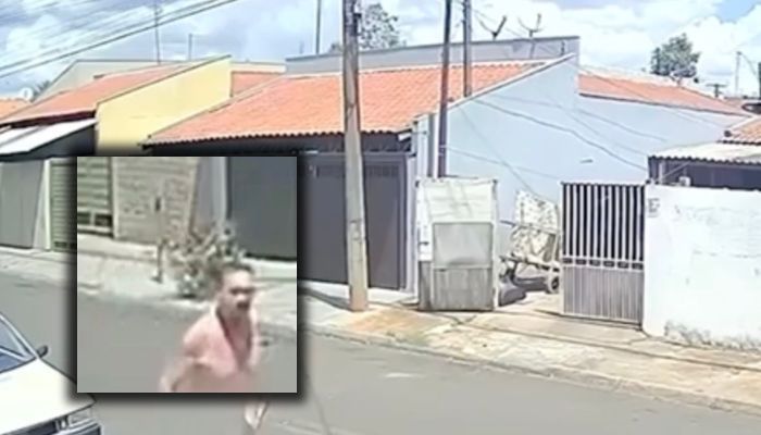 Homem pelad0 m4t4 enteado a facad4s no meio da rua; veja vídeo