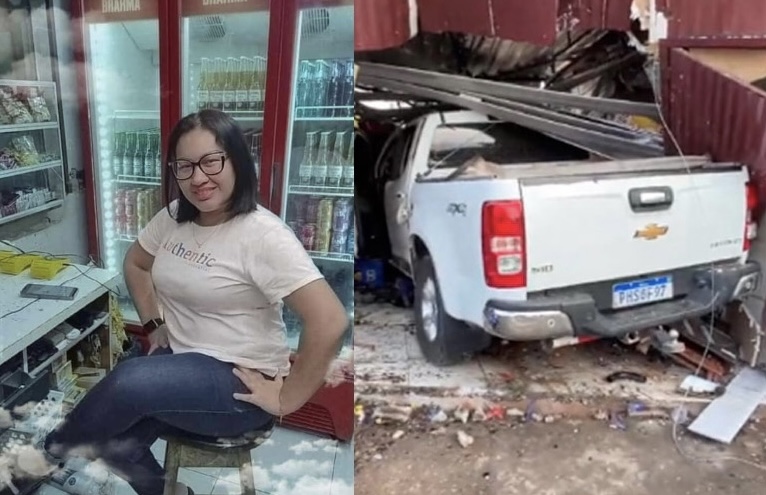 Saiba quem é a garçonete que m0rreu após ser atropelada em bar de Manaus; veja vídeo