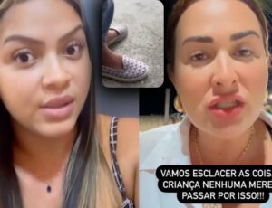 "Crie vergonha na cara", diz Iris Lins após Ismaely falar da filha dela; veja vídeos