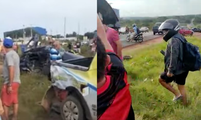 CENAS F0RTES: amigos m0rrem em ac1dente e única sobrevivente grita por ajuda; veja vídeo