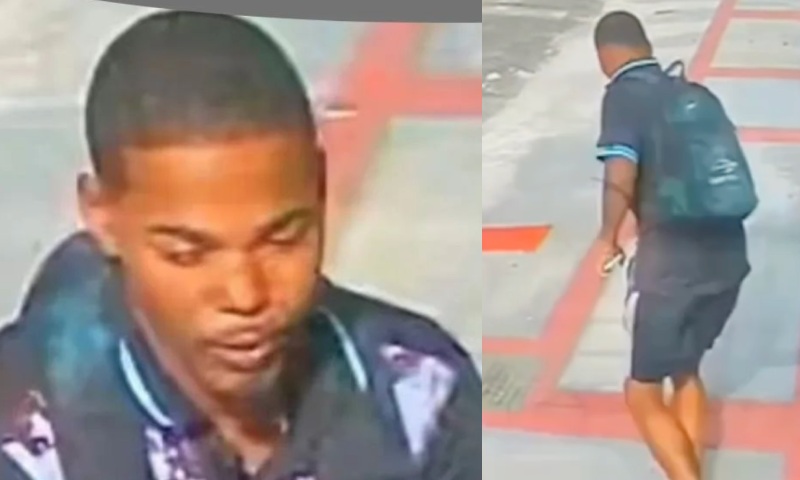 Mãe entrega o próprio filho à polícia após ver ele assaltando trabalhadora; veja vídeo