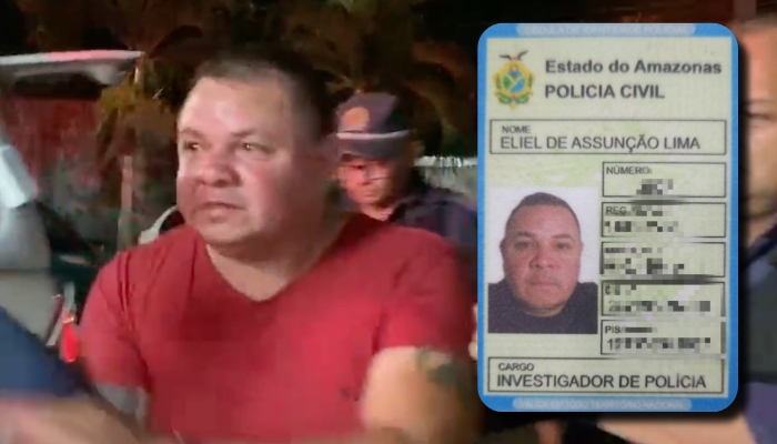 Bebaço, falso policial é preso enquanto tocava o terror em Manaus