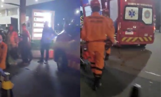 Motoqueiro é arremessad0 durante grave acidente em Manaus; veja vídeo