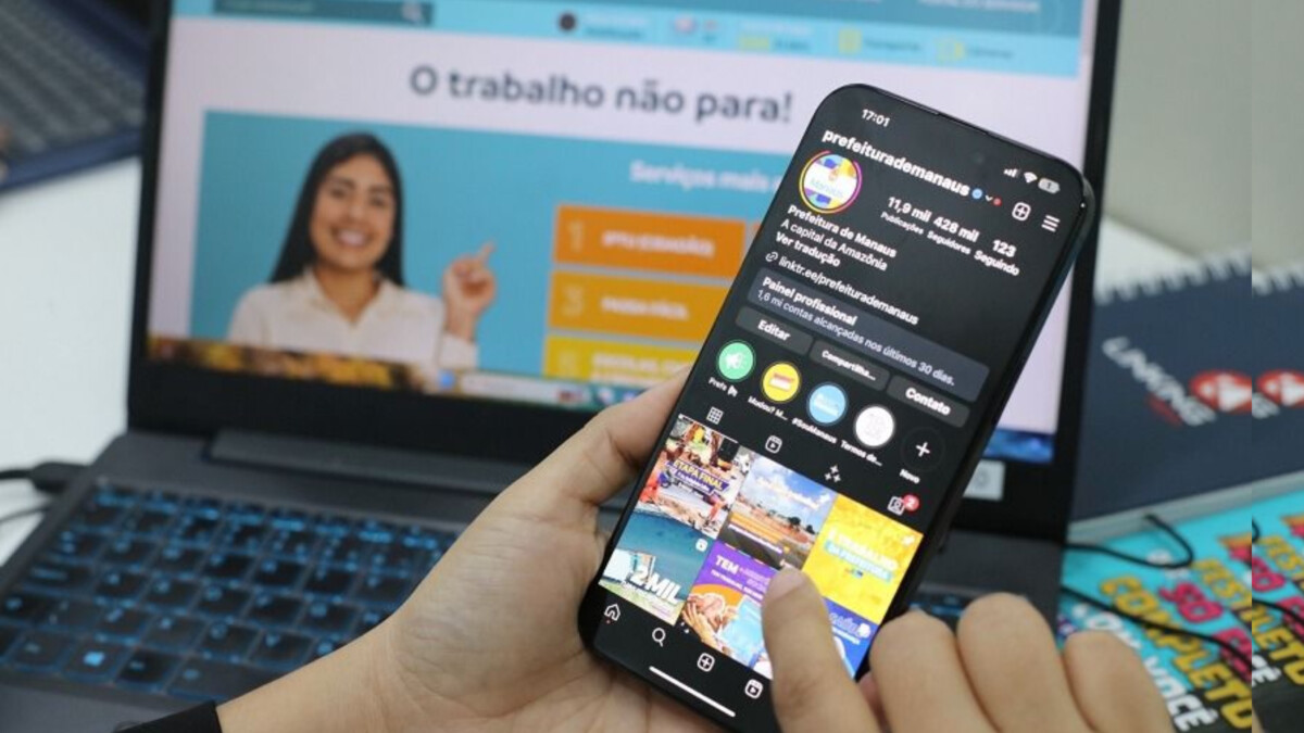Prefeitura de Manaus concorre a Prêmio Social Media Gov na categoria Transparência