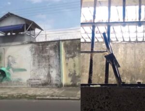 Detentos serram grades de cela e fogem de presídio no Amazonas