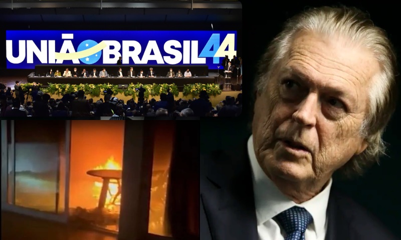 União Brasil quer expulsar Bivar do partido após indícios de crime em incêndio na casa de Antônio Rueda