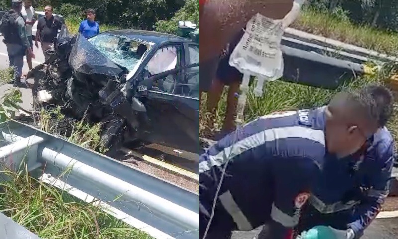 URGENTE: SAMU tenta reanimar homem que sofreu acidente chocante na Avenida das Flores; veja videos