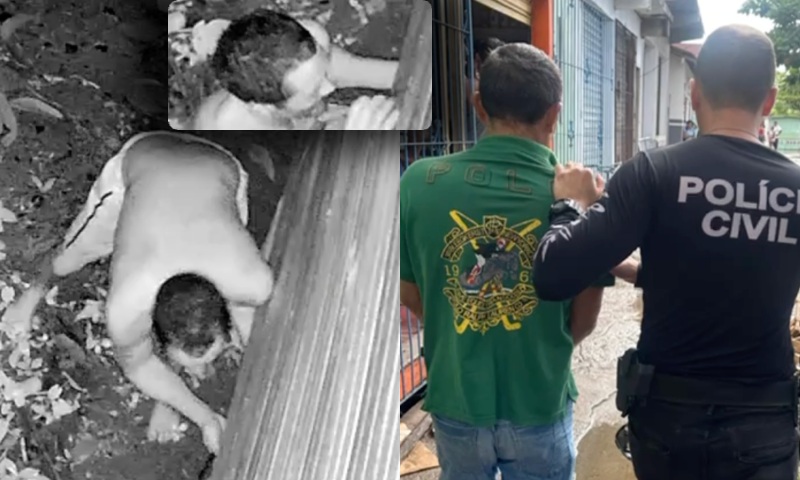 Vulgo “Safadão” é preso após abrir buraco na parede para espiar vizinha; veja vídeo