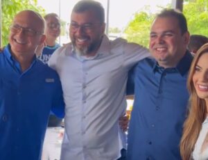 Wilson Lima confirma proximidade de Coronel Menezes ao União Brasil: "juntos nesta caminhada"; veja vídeo
