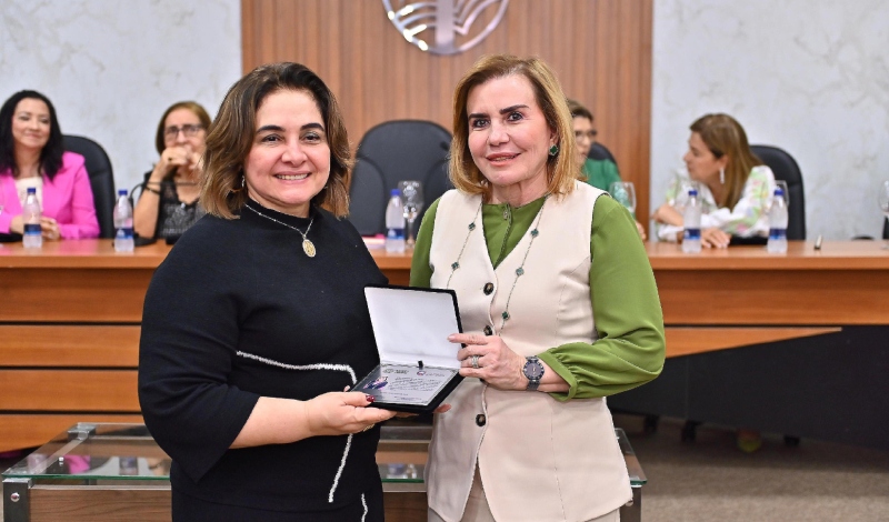 Presidente do TCE-AM recebe menção honrosa da ABMCJ e Faculdade Santa Teresa
