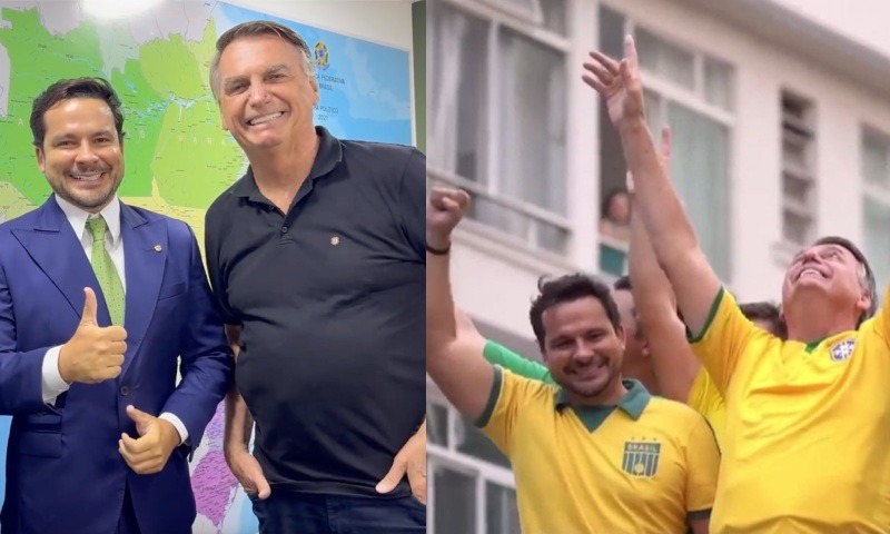 OFICIAL: Bolsonaro declara total apoio a Capitão Alberto Neto para Prefeitura de Manaus; veja vídeo