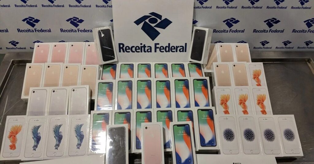 Leilão da Receita tem iPhone, videogame e copo Stanley; veja como participar