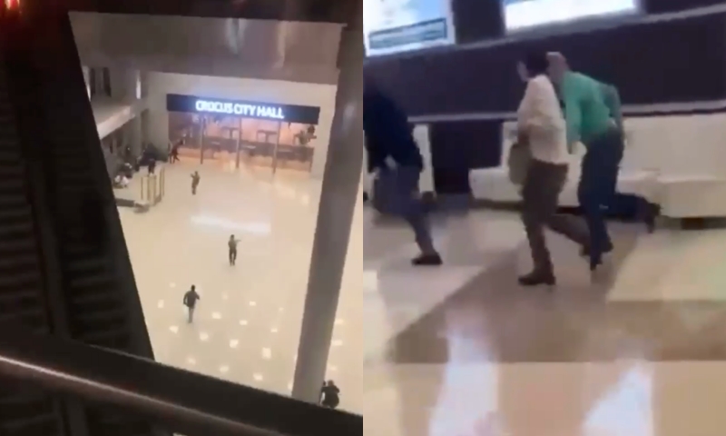 URGENTE: veja momento que atirad0res invadem shopping na Rússia e m4tam 40 pessoas; cenas f0rtes