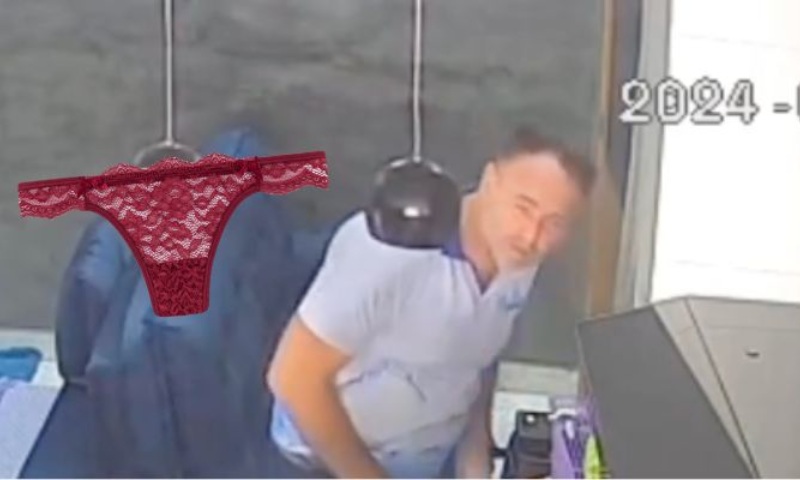 Contratado para limpar sofá, taradão ‘b4te um4’ cheirando calcinha de dona da casa; veja vídeo