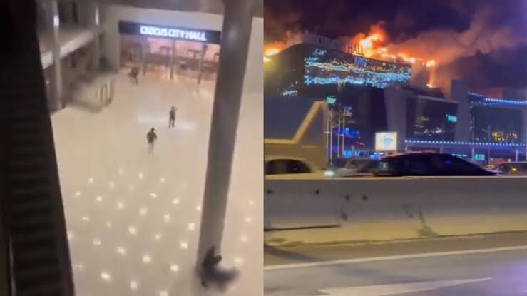 Ataque terr0rista em casa de show deixa dezenas de m0rtos em Moscou; veja vídeos