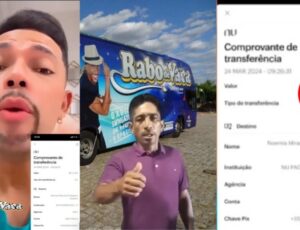 'Pagamos R$ 10', diz gerente da Banda Rabo de Vaca após ser acusado de calote; veja vídeo