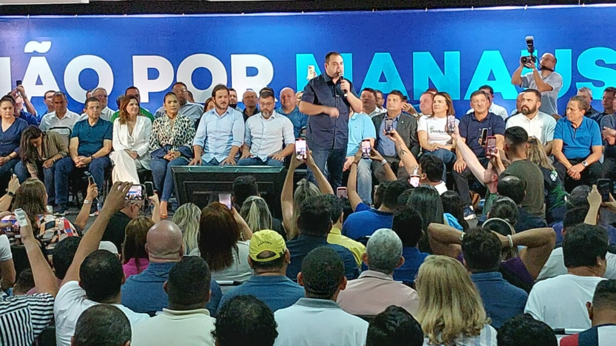 União Brasil oficializa pré-candidatura de Roberto Cidade à Prefeitura de Manaus