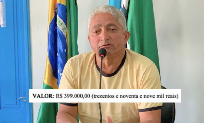 Emprego dos sonhos: prefeito Zezinho paga quase R$ 400 mil para médico trabalhar em Amaturá