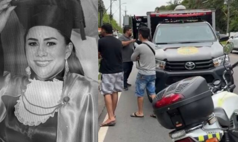 Luto: saiba quem é a mulher que morreu em acidente na estrada do aeroporto em Manaus
