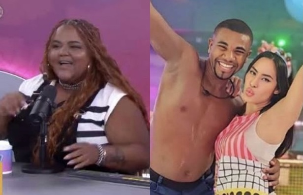 Apresentadora do Podcast BBB diz que Isabelle Nogueira está armando para seduzir Davi: “Igual uma cobra”