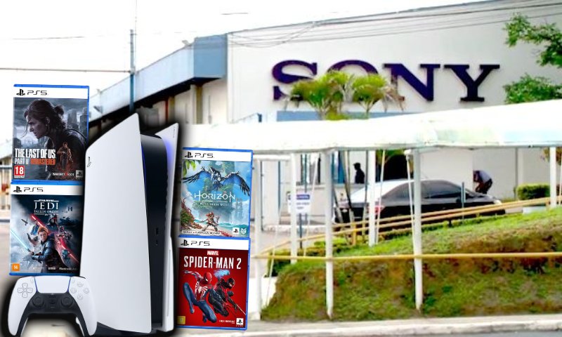 Sony retorna à Manaus para Produção de jogos do PlayStation 5