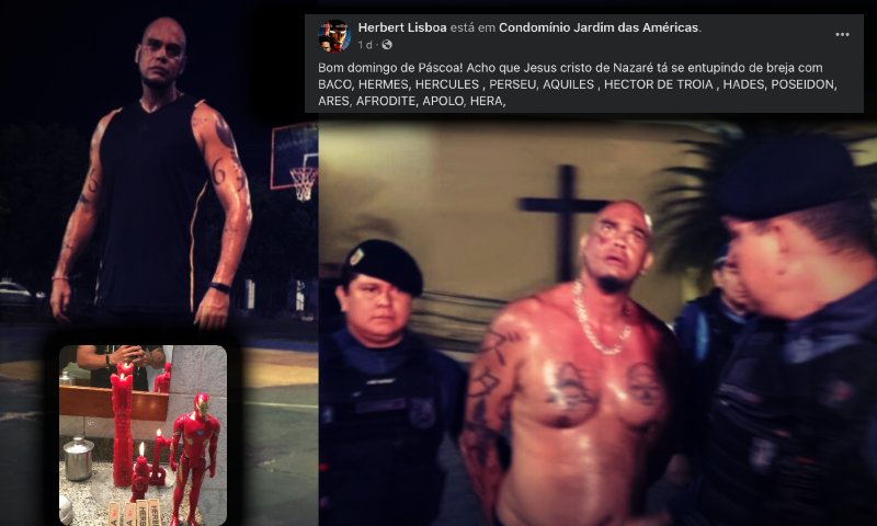 Saiba quem é o homem transtornado que invadiu igreja em Manaus; veja vídeo