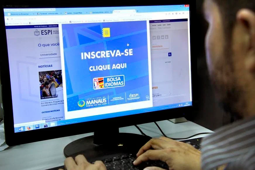 Prefeitura de Manaus prorroga inscrições para o Bolsa Idiomas até esta terça-feira
