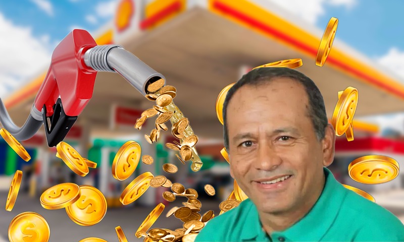 A preço de ouro: prefeito de Tonantins gasta quase R$ 3 milhões em compra de combustíveis