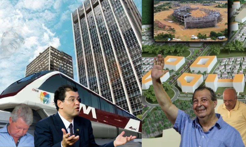 1º de Abril: do Monotrilho à Cidade Universitária; relembre as maiores mentiras de políticos do AM; veja vídeo