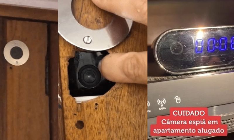 Novo PL: Tar4dões que escondem câmeras para filmar hóspedes serão punid0s com mais rigor