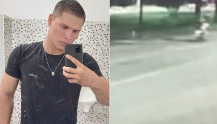 Veja o momento que motoqueiro ‘voa’ após ser ating1do por carro; imagens f0rtes