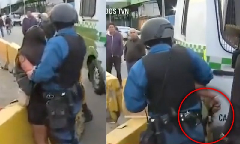 TUDO AO VIVO: no momento da prisão, bandida pega arm4 de policial e at1ra na covardia; veja vídeo