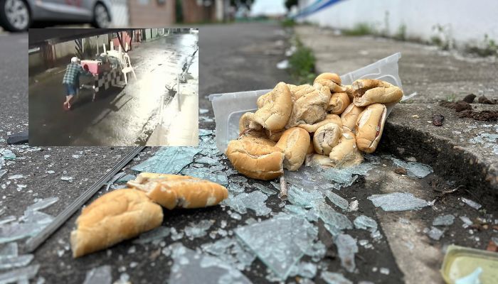 REVOLTANTE: veja momento que motorista atropela idoso e foge sem prestar socorro na zona Leste de Manaus; vídeo