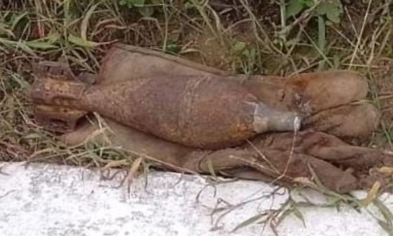 PERIGO: B0mba é deixada na frente de delegacia em Manaus