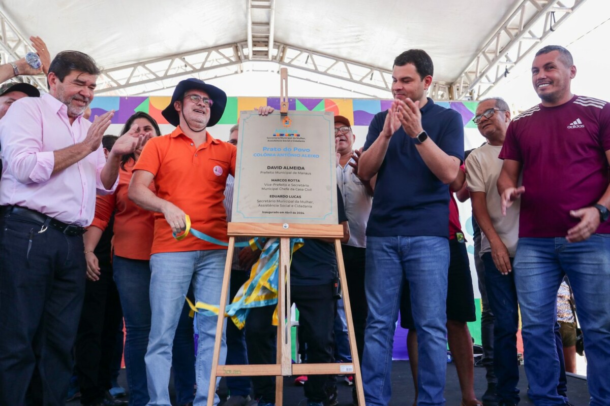 David Almeida inaugura mais uma unidade do “Prato do Povo” na zona Leste
