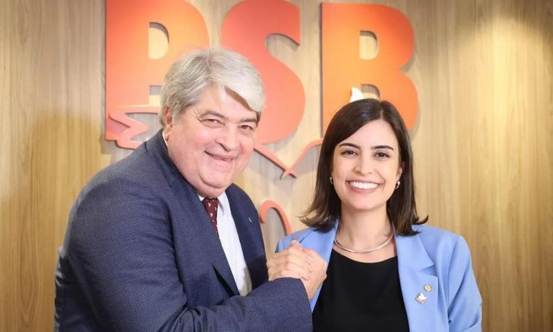 Datena troca de partido pela 10° vez para ser vice de Tabata Amaral