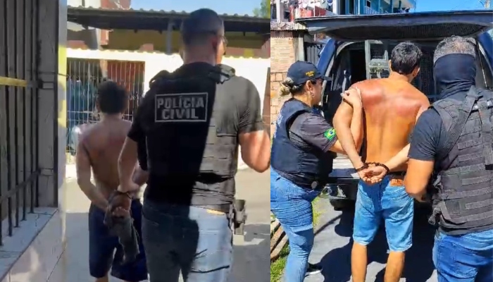 Dupla é pres4 após manter adolescente em cárcere privado e praticar estupr0 coletivo contra ela