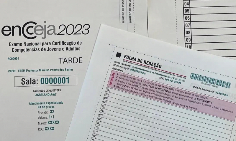 Prazo para justificar ausência no Encceja termina nesta sexta (5)
