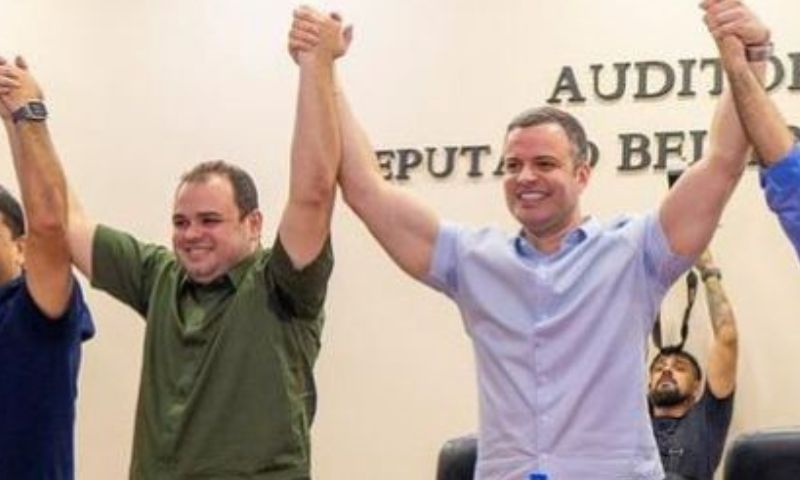 Rodrigo de Sá confirma apoio do Progressistas a Roberto Cidade para prefeitura de Manaus; veja vídeo