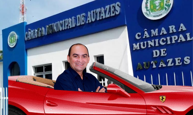 Presidente da Câmara de Autazes gasta mais de R$ 74 milhões com aluguel de um carro para Manaus