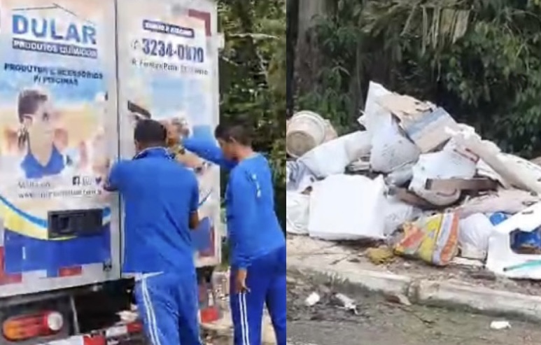 GRAVE: Empresa Dular Produtos Químicos é flagrada espalhando lixo tóxico em Manaus; veja vídeo