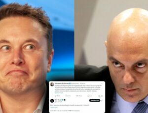 BRONCA ALTA: Alexandre de Moraes inclui Elon Musk em inquérito das milícias digitais após ser questionado