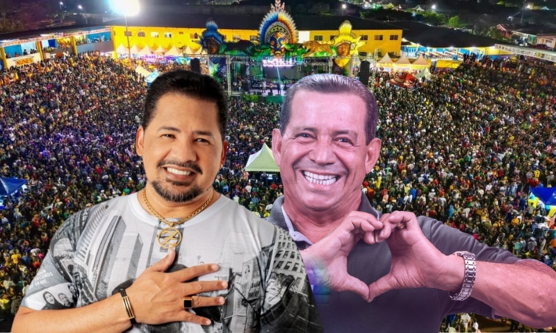 Prefeito Saul Bemerguy paga R$ 300 mil por show de Zezo no dia das mães em Tabatinga
