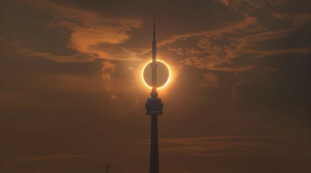 FENÔMENO: eclipse solar total cruza EUA até o Canadá; veja vídeo