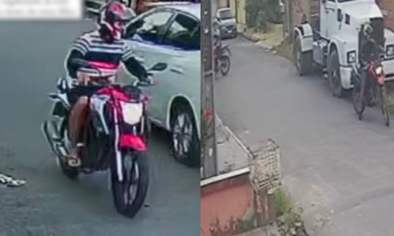 Denuncia: ‘Lalau’ furta moto da frente de casa de trabalhador; veja vídeo
