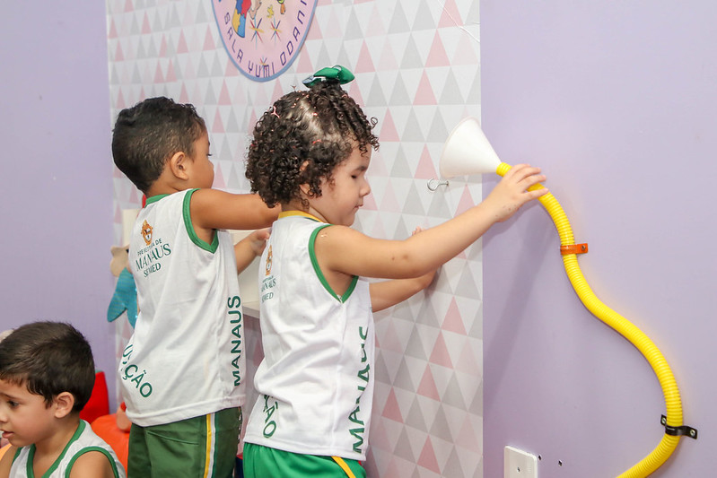 Prefeitura de Manaus inaugura primeira sala de recurso em creche municipal
