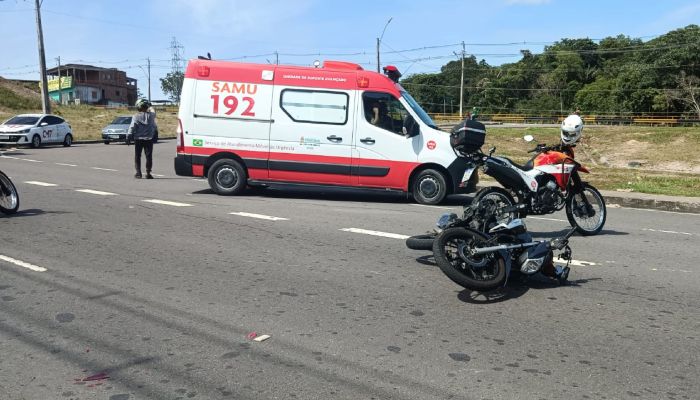 Passageira fica gravemente ferid4 em acidente na Avenida das Flores